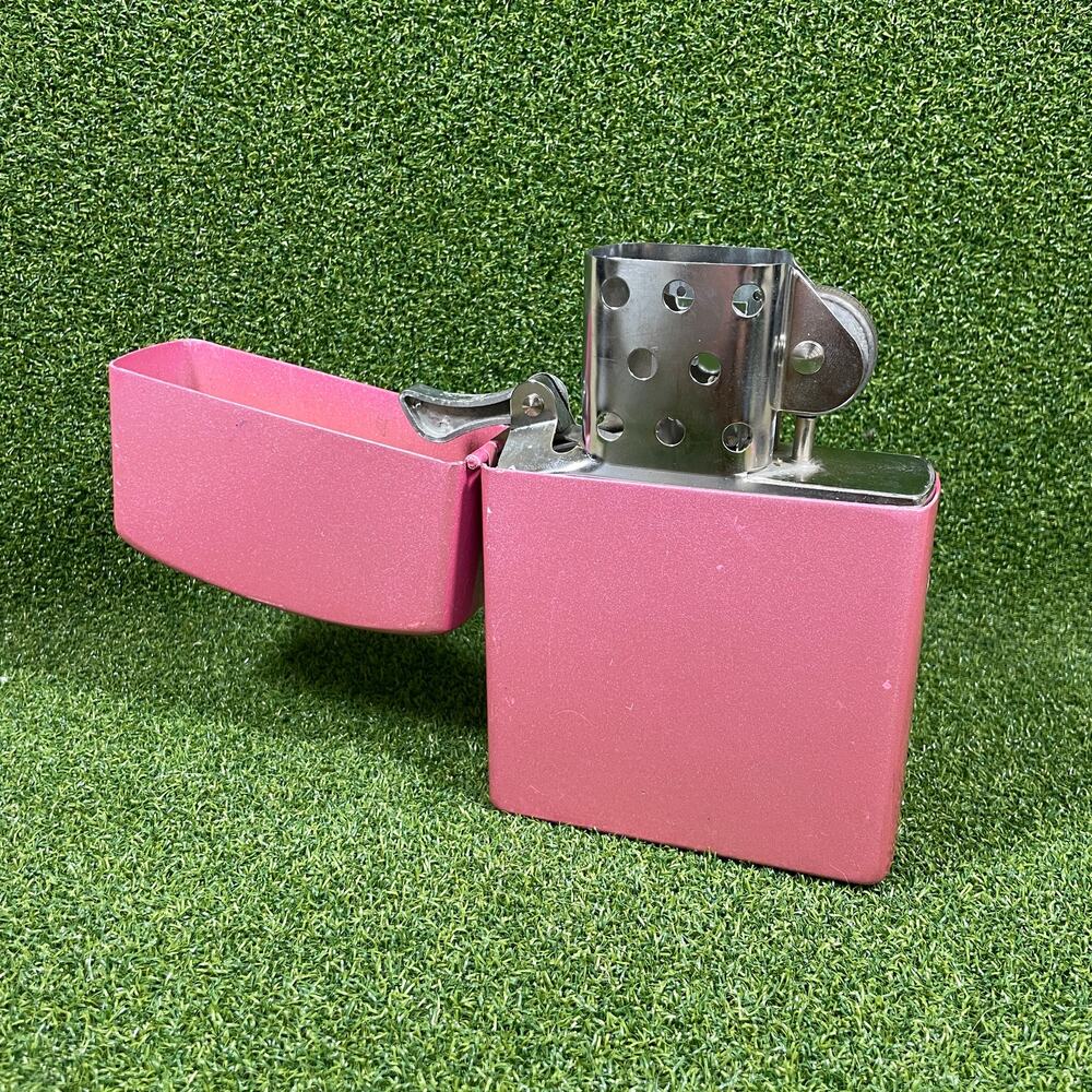 Zippo Classic Pink Matte Pocket Lighter Windproof